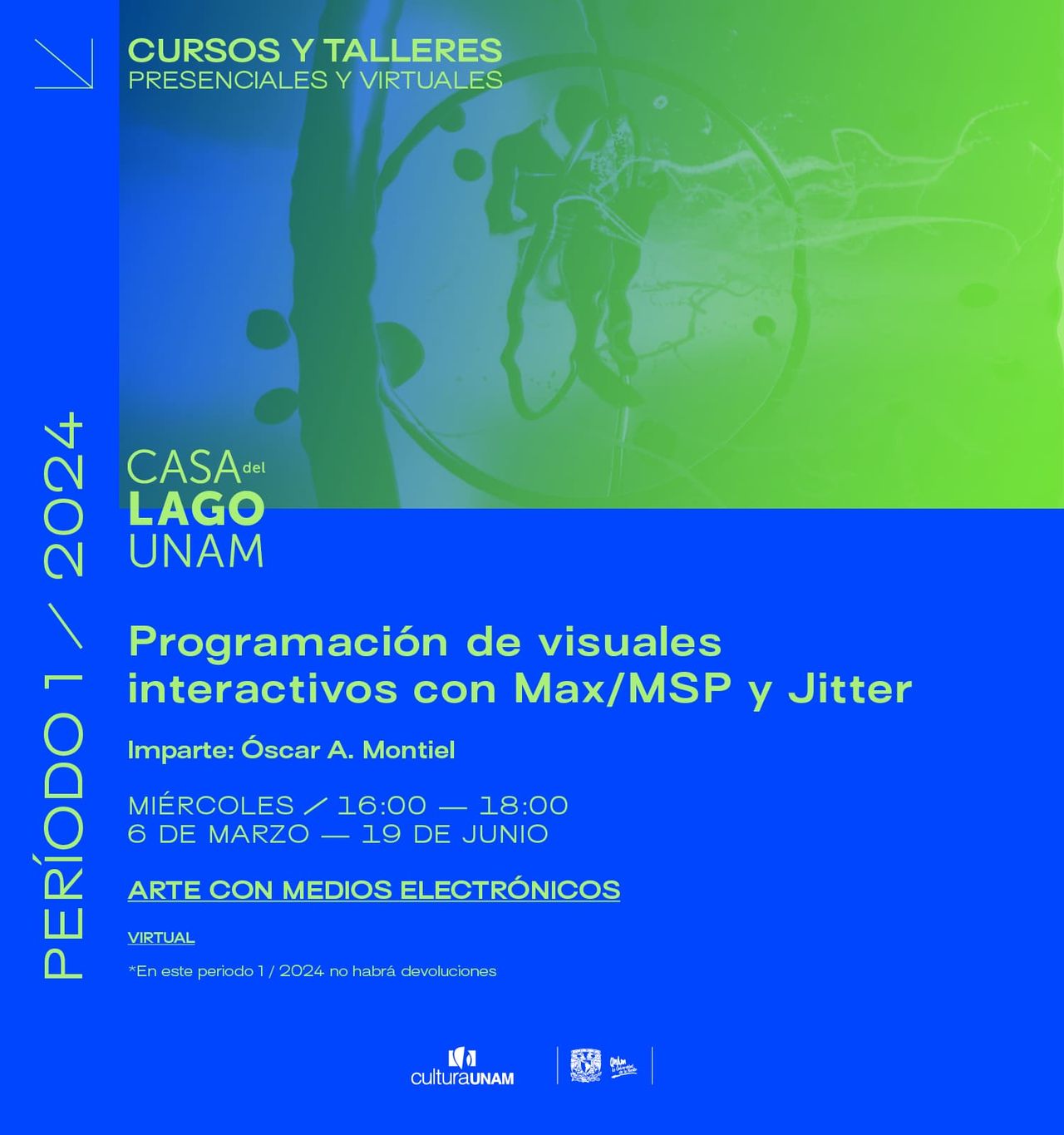 Óscar A. Montiel — Max/MSP Workshop for Casa del Lago, UNAM